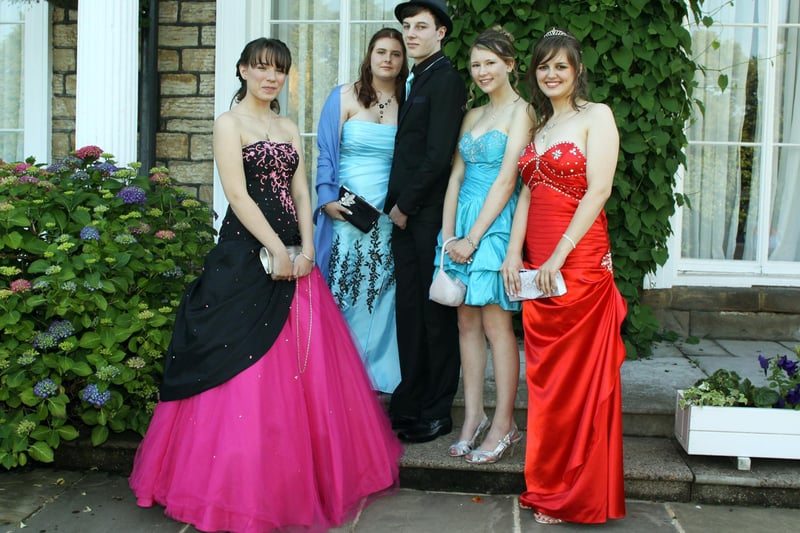 NDET 28-6-12 MC 35
Tupton Hall Prom at Ringwood Hall - Eleanor Middleton, Lauren Binns, Sam Wilby, Lauren Parmley, and Holly Wass.