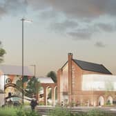 Pictured Is The Proposed Chesterfield Borough Council Staveley Pavilion Which Is Part Of The Staveley 21 Project