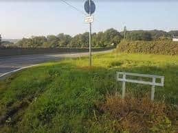 The Slag Lane sign was stolen three times from the country lane between New Whittington and Marsh Lane.