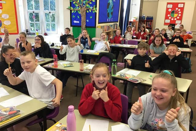 Classes retun to Highfield Hall Primary School at Newbold.