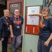 Derbyshire Alcohol Advice Service (DAAS) are rebranding due to an expansion in the services. John Ydlibi, Chairman,  Elaine Handley, service manager, Ross Burnagh, training manager and  Alison Corbett, project manager 