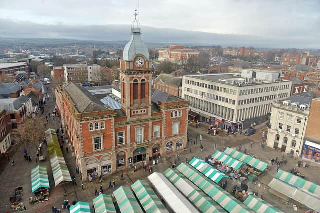Chesterfield’s town centre has seen a number of changes since the pandemic started.