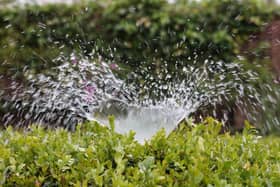 Severn Trent Water is asking the public to “put the sprinklers and hosepipes away
