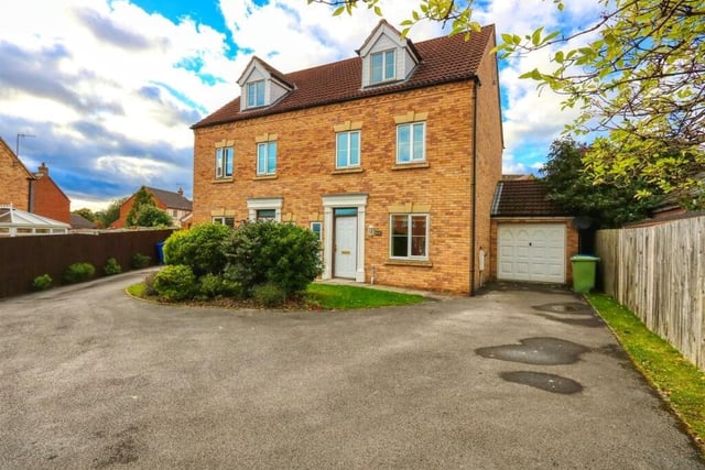 This well presented family home in a cul de sac will be available for rent from March 1 with a 12-month tenancy required. There are four bedrooms, three of which are doubles with inbuilt wardrobes and the master bedroom has an ensuite shower room.