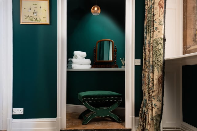 One of the bedrooms has a tiny dressing room.

Picture: T Bloxham Inside Story Photography