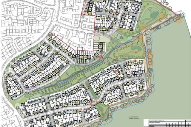 Linacre Road homes plan.More than 300 homes will be built on land near Chesterfield, after a developer who was previously scolded for using gas boilers rather than a more energy efficient alternative argued environmentally-friendly technology was ‘not quite there’.