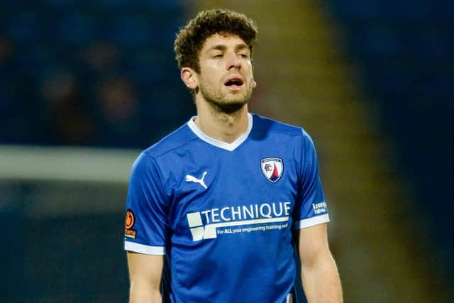 George Carline scored the winner for Chesterfield at Bromley - his first goal for the Spireites.