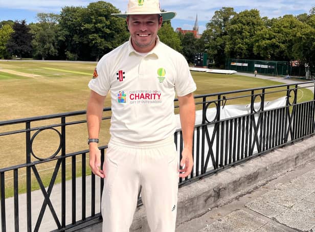 David Hunt hit another half century for Chesterfield.