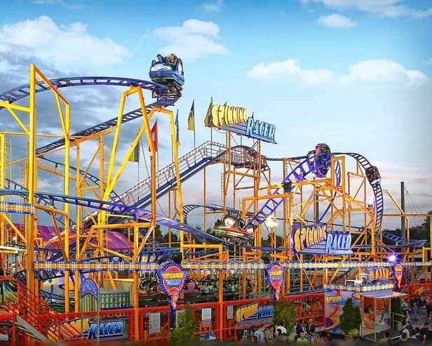 Spinning Racer is among the new attractions at Fantasy Island theme park.