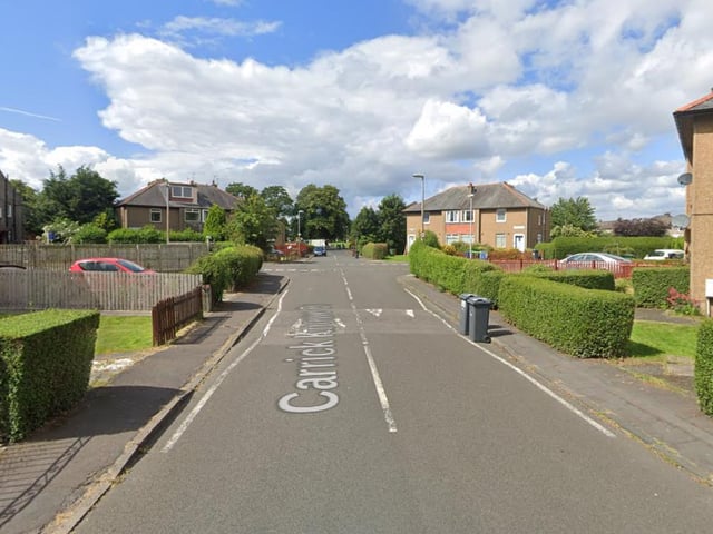 With a population of 2,733 people, no new coronavirus cases were reported in Carrick Knowe in Edinburgh during the seven day time frame.