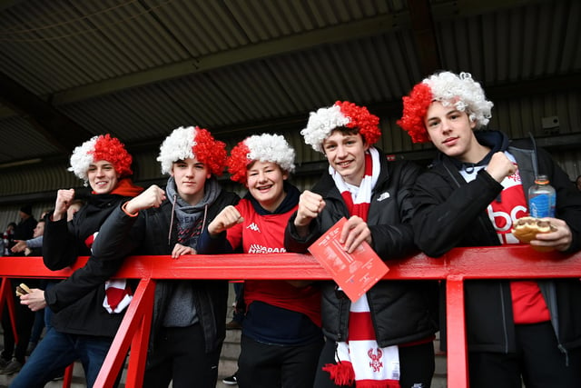 Kidderminster Harriers have had 41 yellows and four reds.