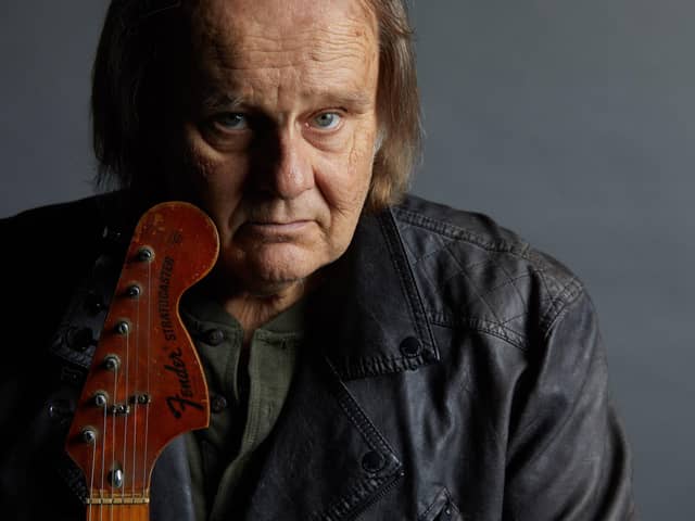 Walter Trout will air tracks from his new album Broken at Buxton Opera House on October 16, 2024 (photo: Leland Hayward).