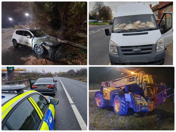 These are some of the incidents attended by the DRPU in recent weeks.