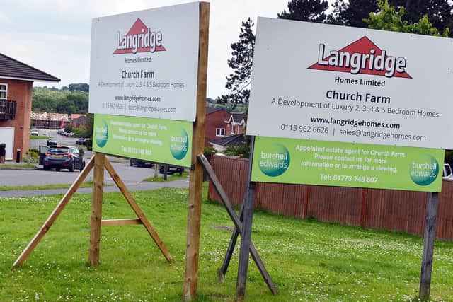 Developer, Langridge Homes Limited, says it cannot afford to build the affordable homes in Peasehill Road, Ripley. It claims providing the affordable homes would make the Church Farm scheme financially unviable.