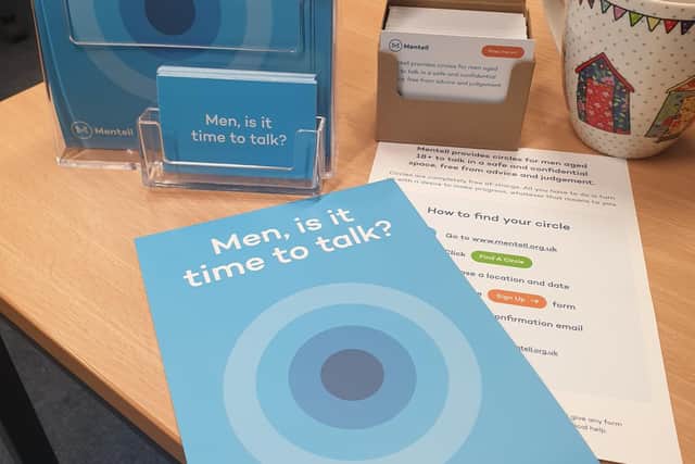 Police in Matlock, Cromford, Wirksworth and Darley Dale are encouraging men struggling with their mental health to get in touch with charity Mentell for support.