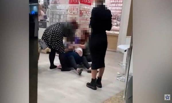 A police investigation has been launched after a video of a young girl having her ears pierced at Lovisa in Meadowhall went viral