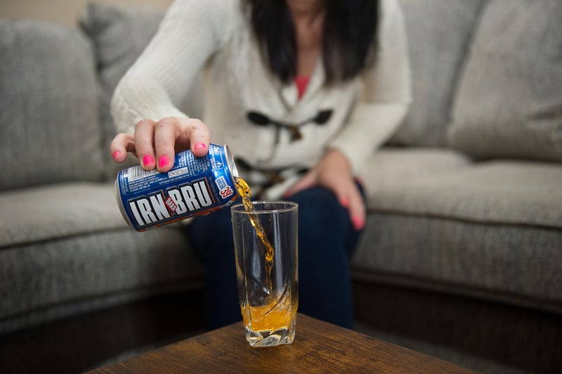 Nothing says Scotland like Irn Bru according to many of you. Ann Slim says that it "cures everything".