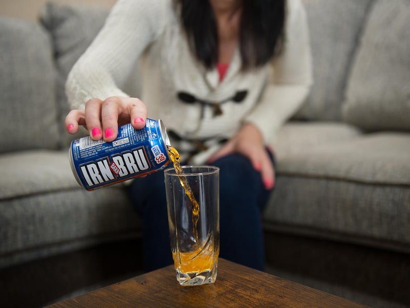 Nothing says Scotland like Irn Bru according to many of you. Ann Slim says that it "cures everything".