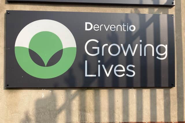 The Growing Lives sign at Ilkeston