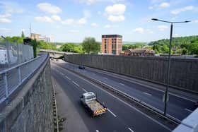 The A61 in Chesterfield will be closed for several nights.