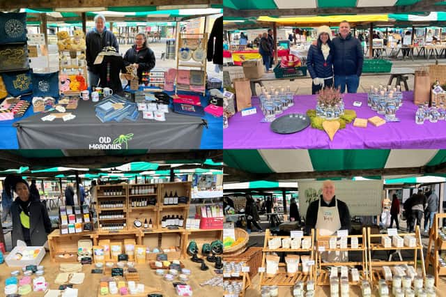 Chesterfield Artisan Market takes place on the last Sunday of the month and features local traders.