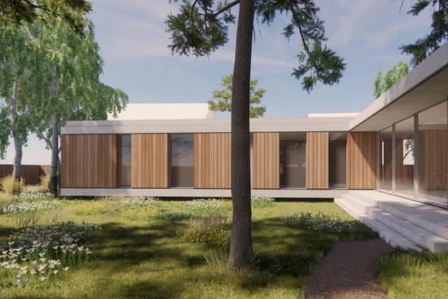 The modern low carbon bungalow was given the go ahead for land in Wash House Lane, off Chatsworth Road, by Chesterfield Borough Council’s Planning Committee, following a debate over whether its sleek design would fit in with the overall street scene.