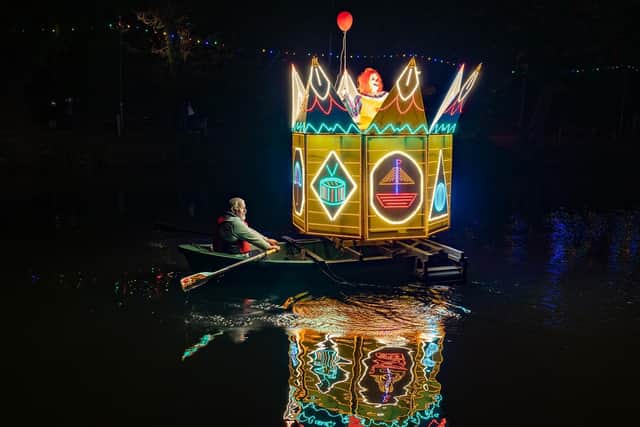 The Musical Box entry from the 2022 boat parade. (Photo: Simon Beynon)