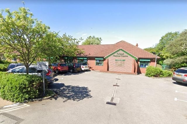 Fulwell Medical Centre received 89%