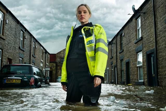 Sophie Rundle as Joanna Marshall in the new ITV thriller drama After the Flood which was filmed in the High Peak. Photo ITV