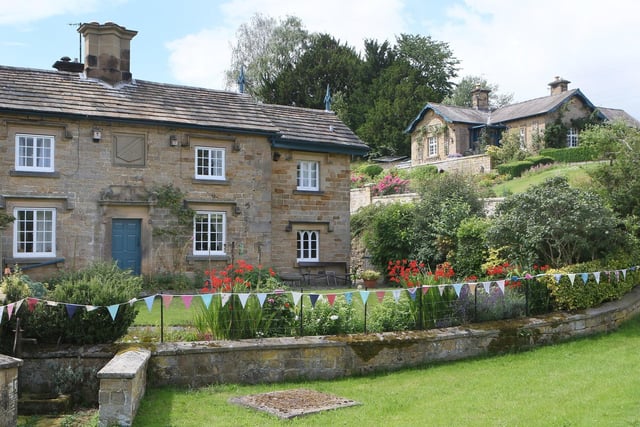 Edensor is another of the charming villages dotted across the Chatsworth Estate. It has been named as Derbyshire’s poshest village and one of most desirable places to live in the UK.