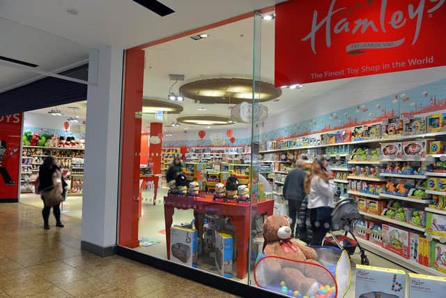Hamleys at Meadowhall just after it opened in 2020.