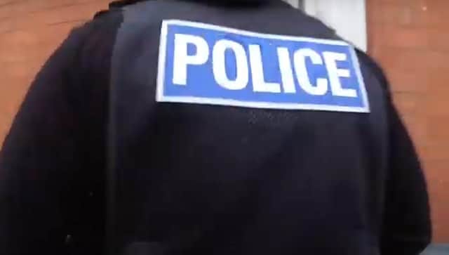 Derbyshire Police raided a number of properties