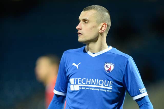 Hayd Hollis has signed a new contract at Chesterfield.