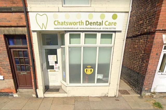 Chatsworth Dental Care, 341 Chatsworth Road, Chesterfield, Derbyshire, S40 2BZ. NHS Rating: 5/5