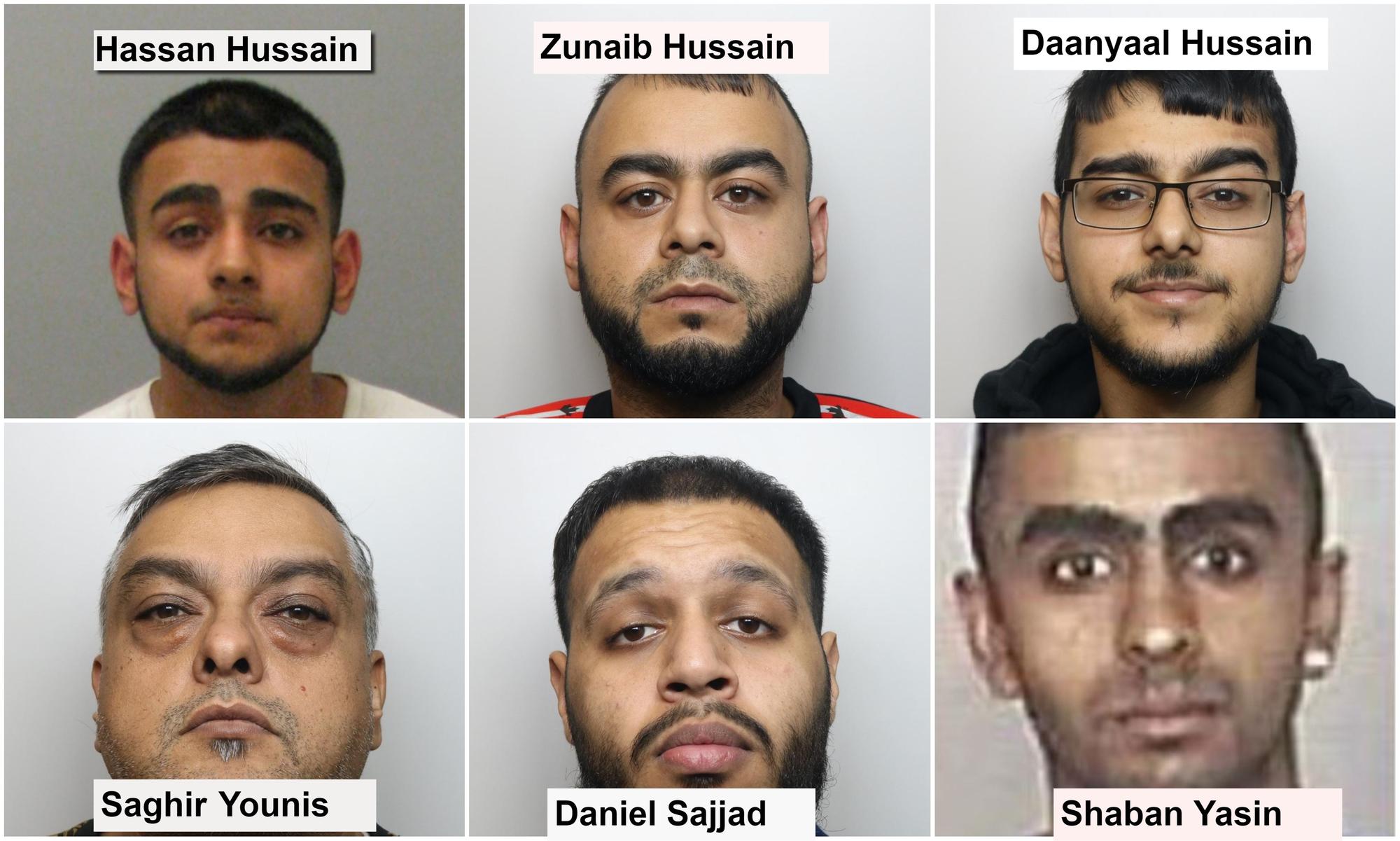 County lines gangs who sold “huge quantities of illegal drugs in ...