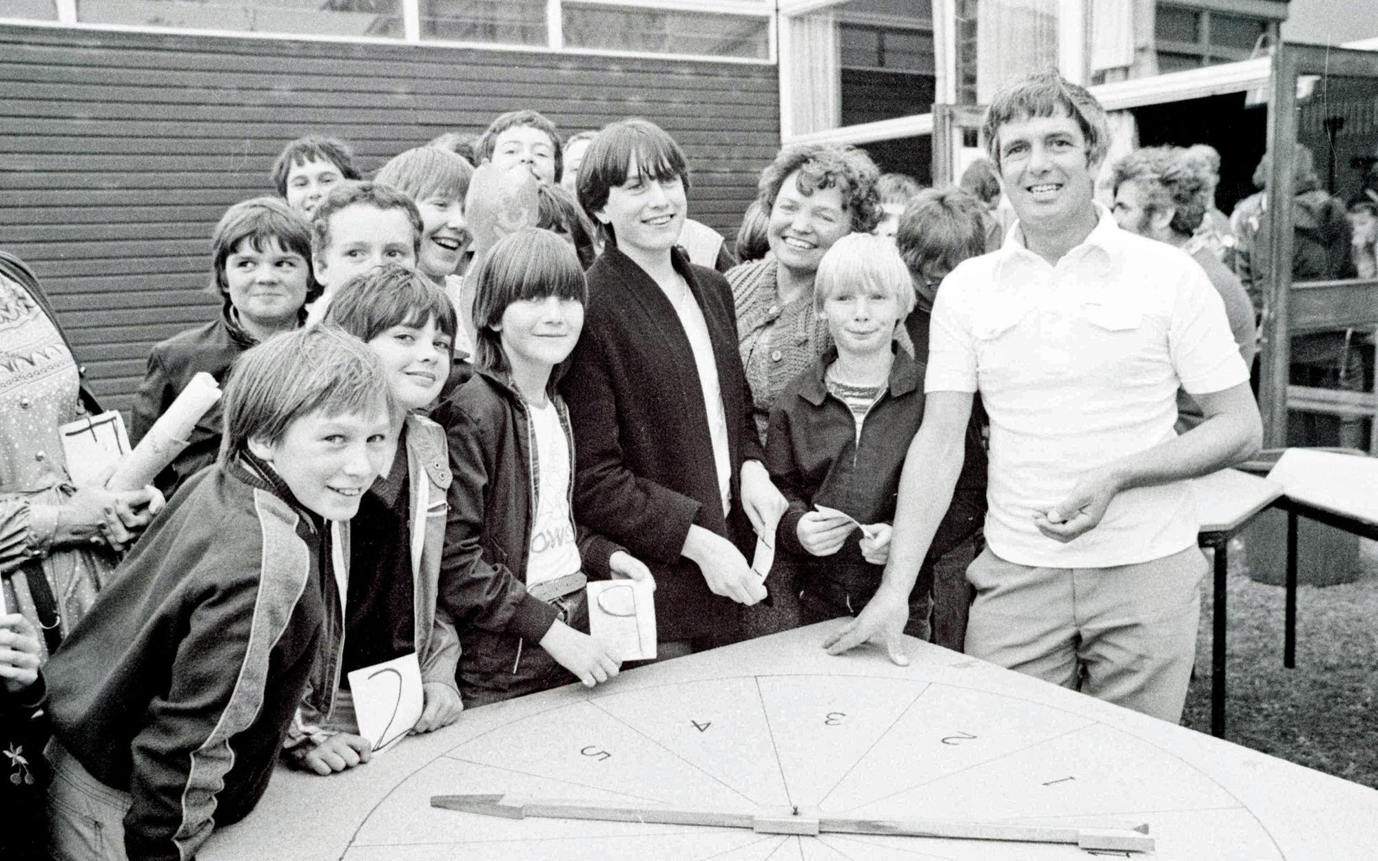 Heanor Gate School PTA  fund raiser, July 1981.
