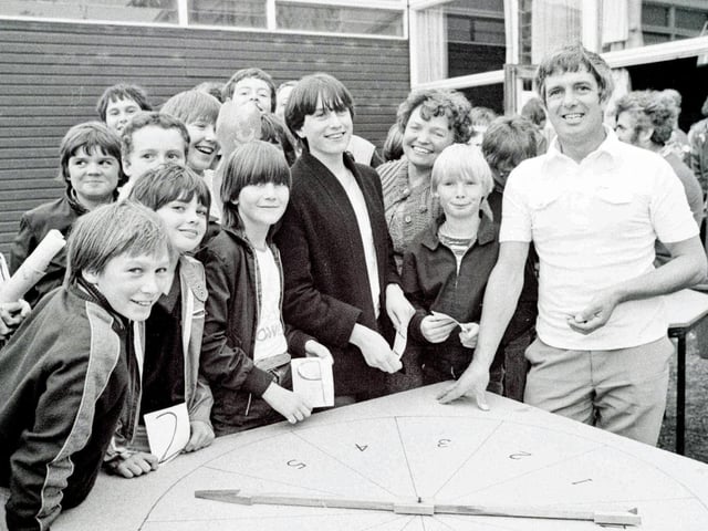 Heanor Gate School PTA  fund raiser, July 1981.