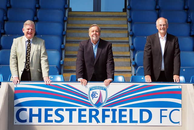 The Chesterfield FC Community Trust took over the club from Dave Allen this week.