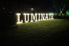 Luminate is now open at Hardwick Hall.