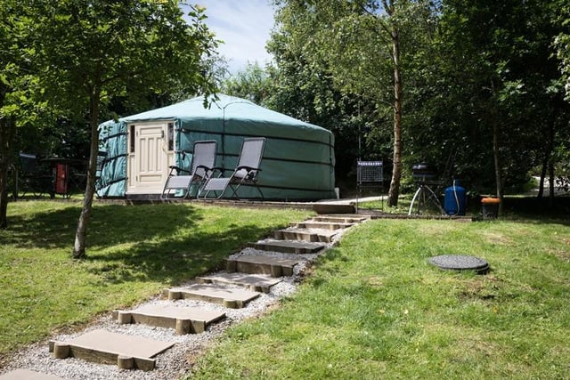 Get away from the rat race with a tranquil stay in a yurt at Upper Hurst Farm, Hulme End, near Hartington (photo: Jon Cruttenden).