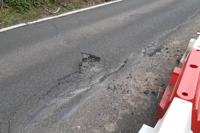 The two sections of the route due for repair this month were badly damaged by heavy rainfall in February last year, during Storms Eunice and Franklin, causing major landslips of up to two metres.