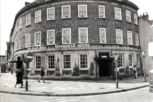 The Blue Bell as it was in the 1980s.