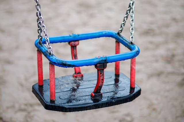 Teenagers in Derbyshire are being urged to act responsibly and not waste firefighters’ time by getting themselves stuck in toddler swings.
