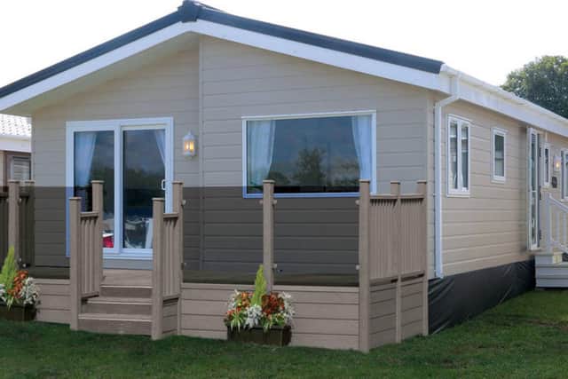 Manor House Holiday Park’s luxury holiday homes currently earn up to £3,000 per month