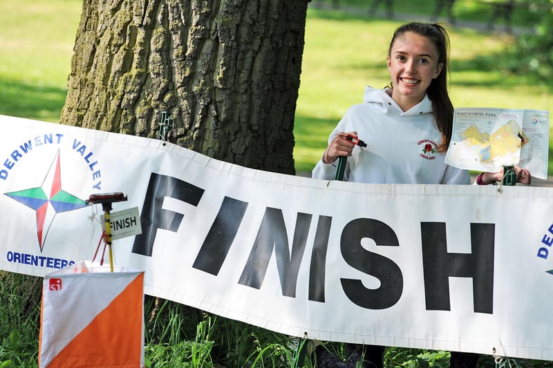 Rachel Duckworth, 14, brings her England orienteering skills to Whitworth Park where the Derwent Valley Orienteers staged a open event as part of a worldwide push to raise the profile of the sport.