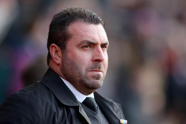 David Unsworth, manager of Oldham Athletic. Picture: Getty