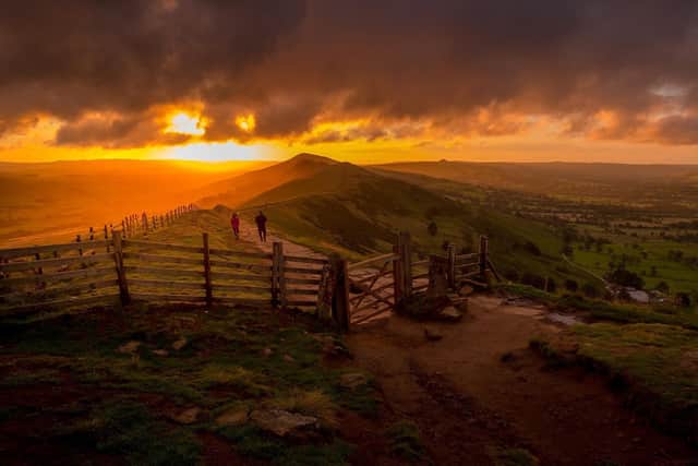 The iconic Mam Tor has been named as of the UK’s most popular walking trails, based on search traffic.