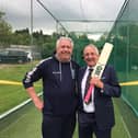 Super Hooper: Chairman Peter Hooper. Photo: Matlock and Cromford Meadows Cricket Club