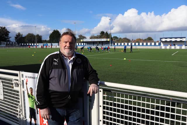 Terry Damms has spent years at the helm of the club.