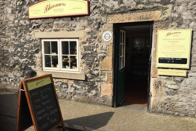Bloomers, Water St, Bakewell, DE45 1EU. Rating: 4.4/5 (based on 68 Google Reviews). "The Bakewell tart is the one specialty to taste if one goes to visit Bakewell. The staff are friendly and helpful. Don't miss it!"